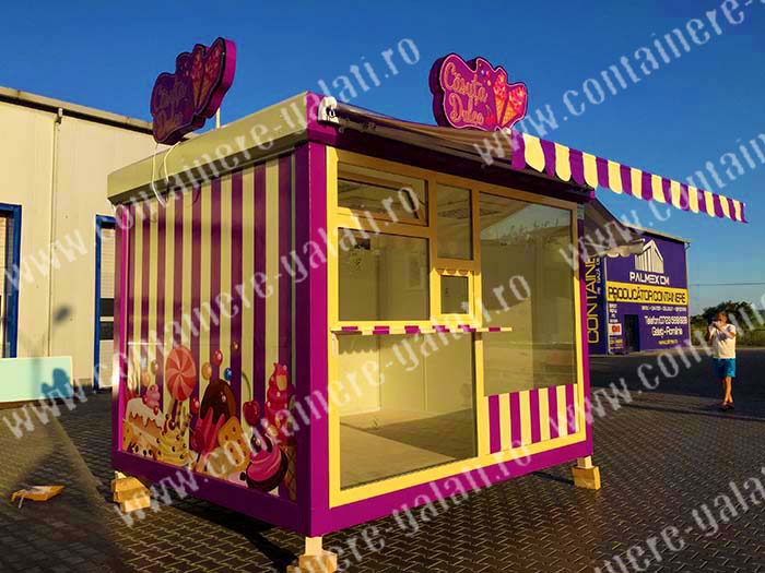 containere magazin cofetarie Bihor